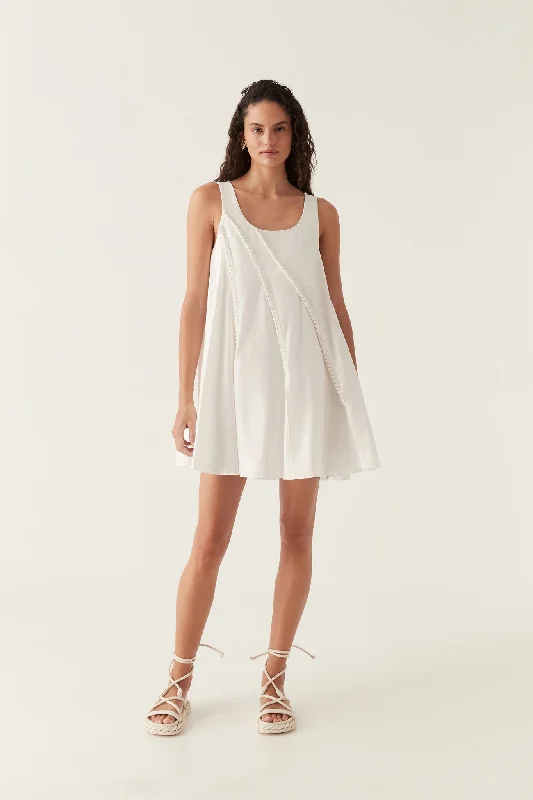 Asta Whipstitch Mini Dress