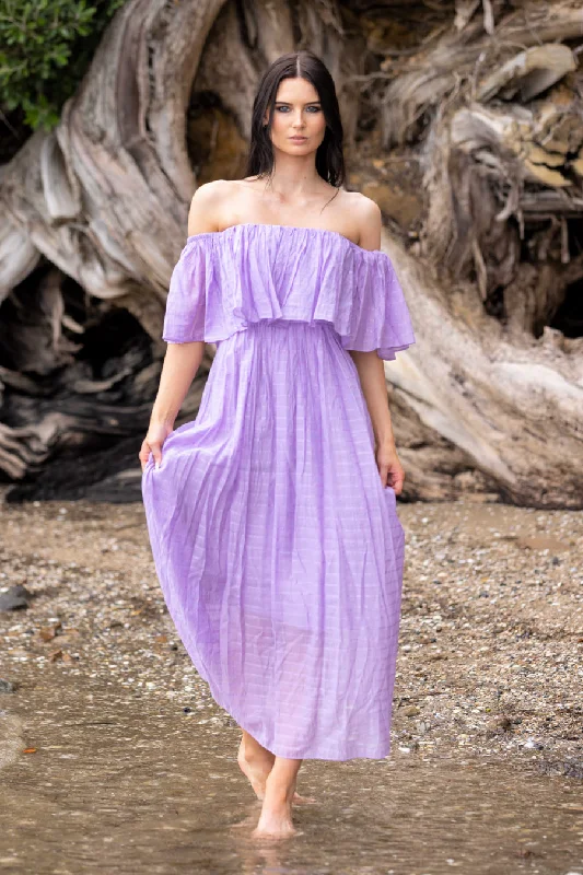 Coltan Maxi Dress Lilac