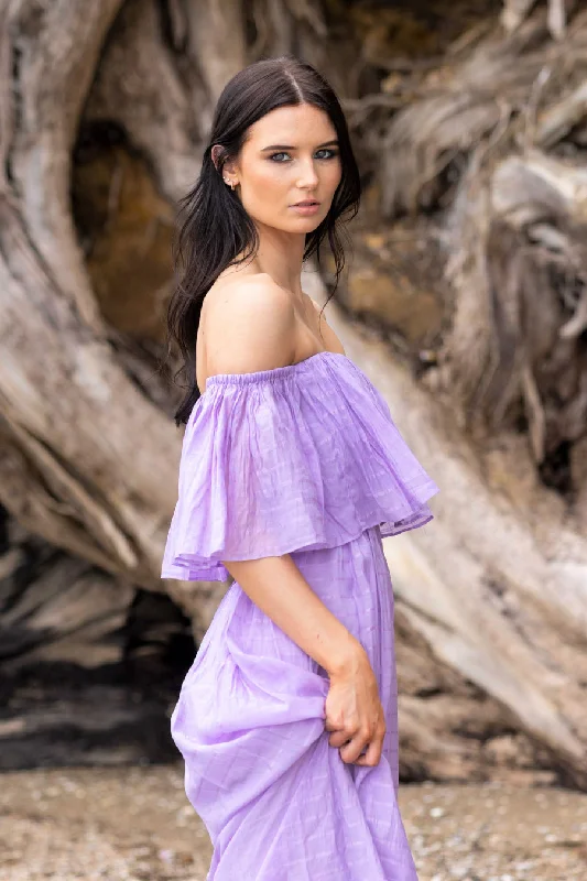 Coltan Maxi Dress Lilac