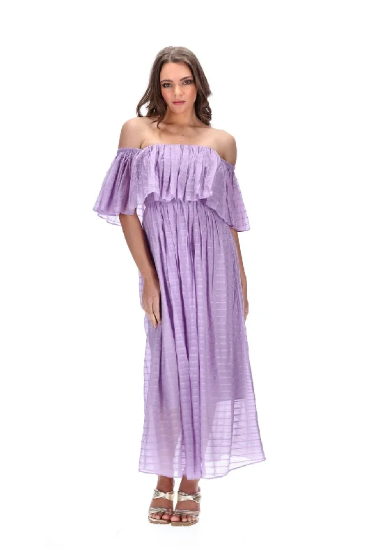 Coltan Maxi Dress Lilac