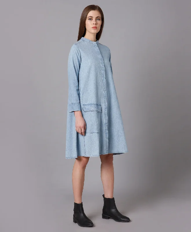 Denim Shirt Dress