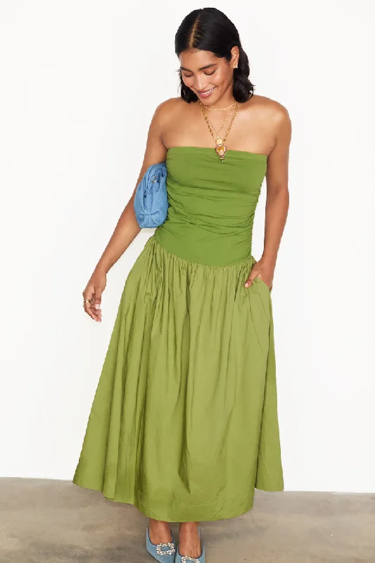 Olive Lola Mid-axi Dress