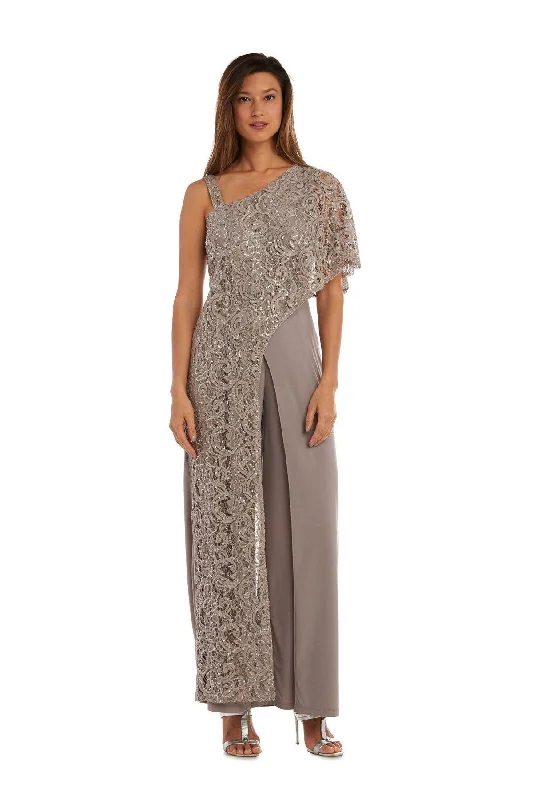 R&M Richards 3556 Asymmetric Evening Jumpsuit Sale