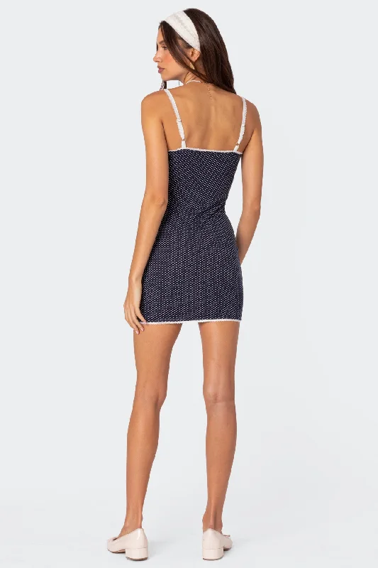 Kay Polka Dot Mini Dress