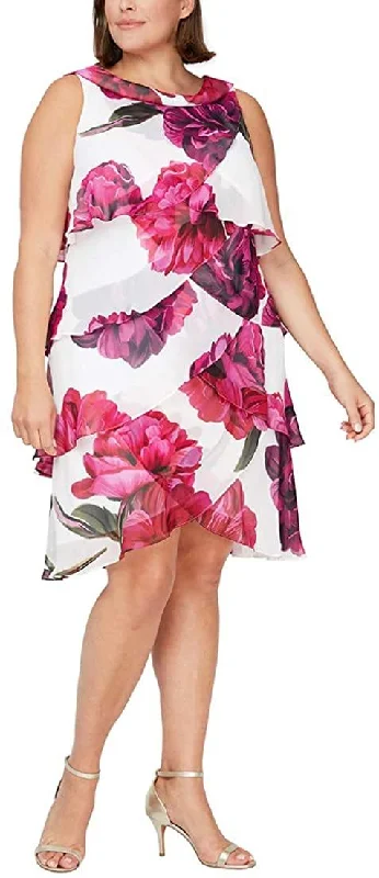 SL Fashions Plus Size Short Dress 9471541