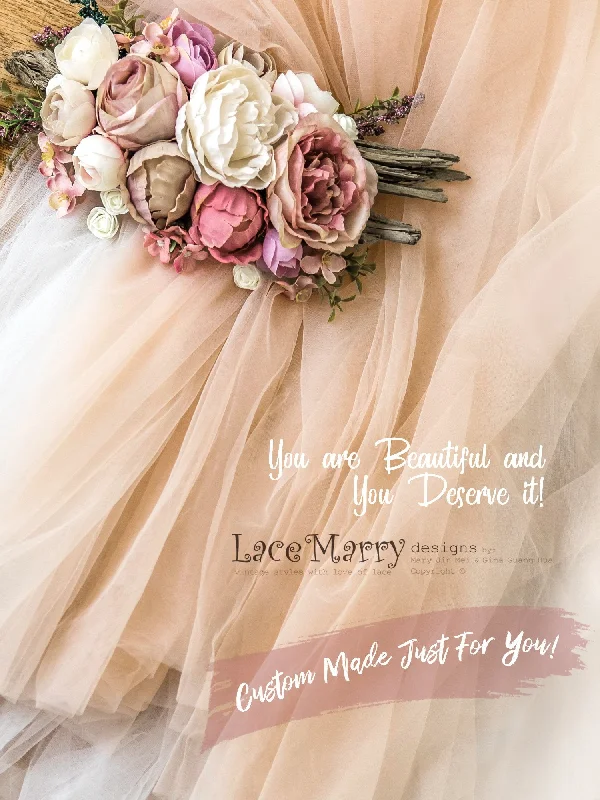 Custom Made Just For You - Design Your Own Wedding Dress