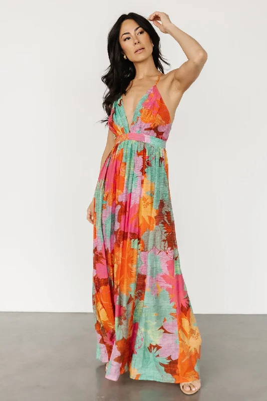 Miramar Maxi Dress | Multi Print