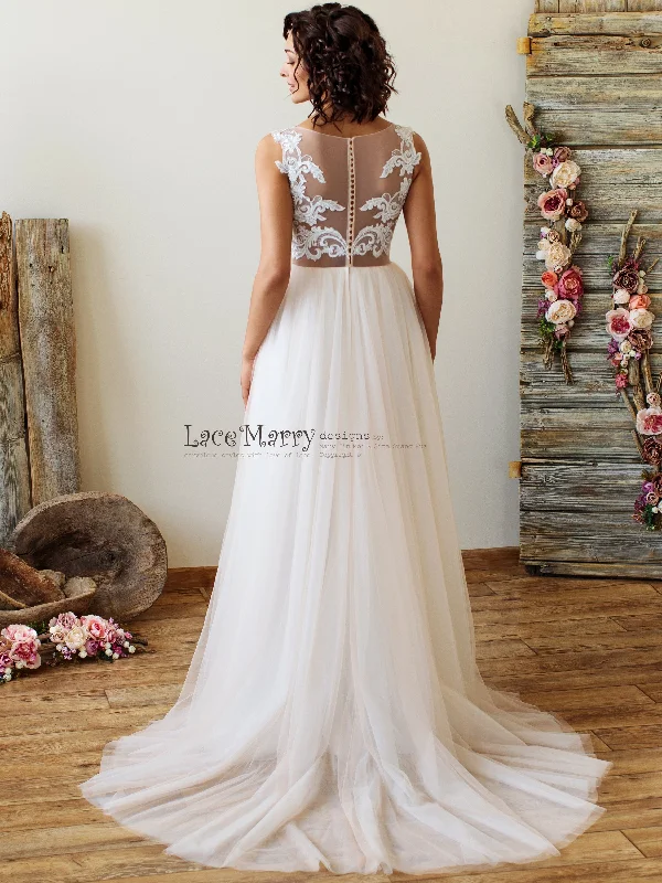 Stylish Summer Wedding Dress