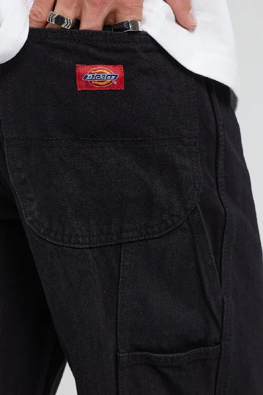 Dickies P1993 Relaxed Fit Carpenter Jean Rinsed Black