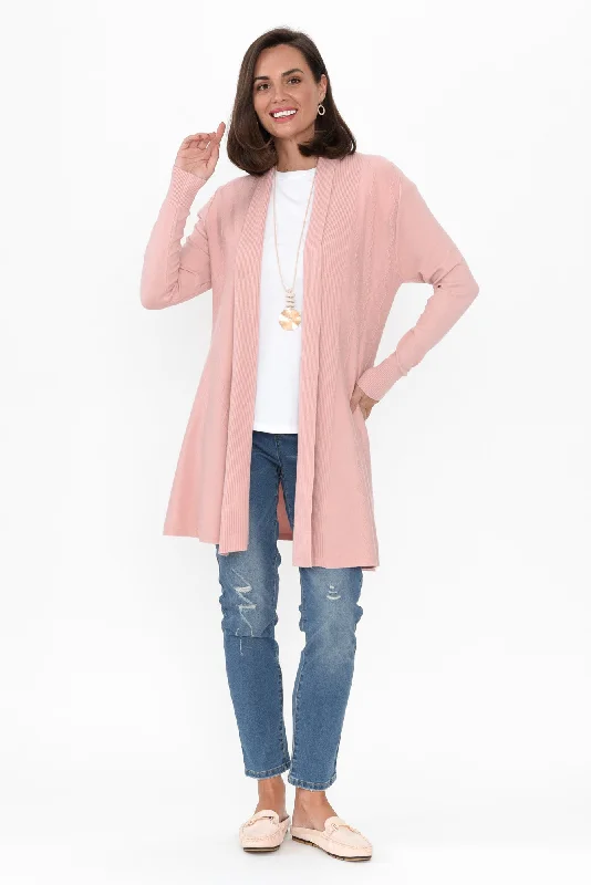 Kansas Blush Knit Cardigan