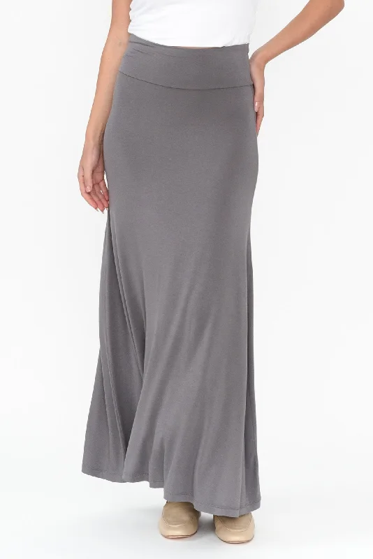 Lana Grey Bamboo Maxi Skirt