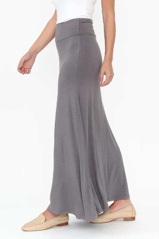 Lana Grey Bamboo Maxi Skirt