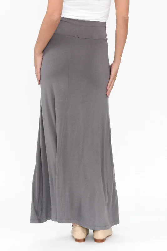 Lana Grey Bamboo Maxi Skirt