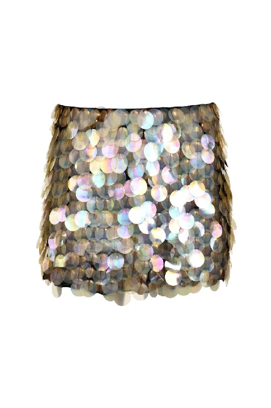 Miguela Sequin Mini Skirt