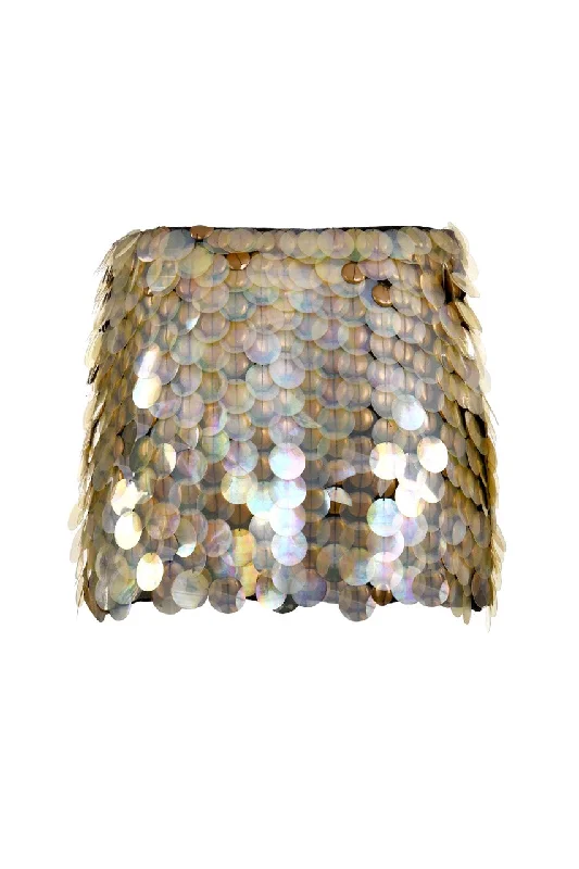 Miguela Sequin Mini Skirt