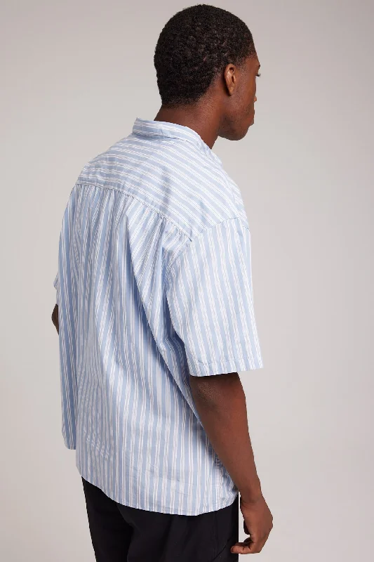 Neovision Astro Oversize Resort Shirt Blue