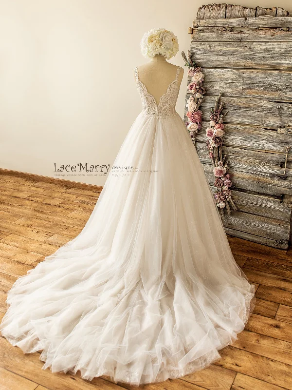 Princess Corset Wedding Dress with Sweetheart Top