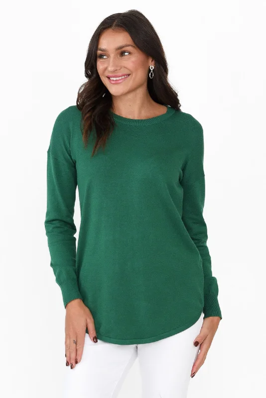 Sophie Emerald Knit Jumper