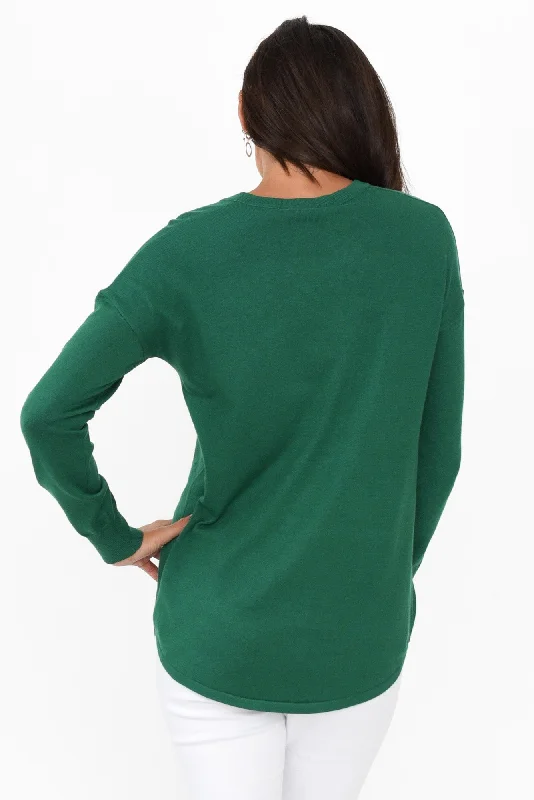 Sophie Emerald Knit Jumper