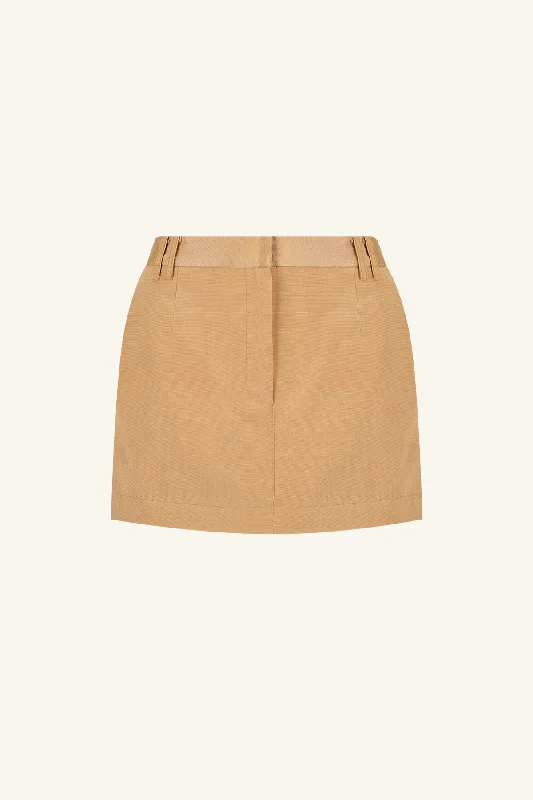 VENTO MICRO MINI SKIRT - SAND