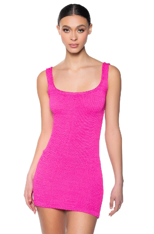 CINCH ME IN KNIT MINI DRESS