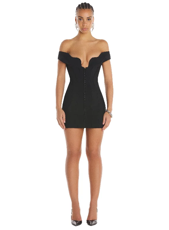 Impossible corseted dress