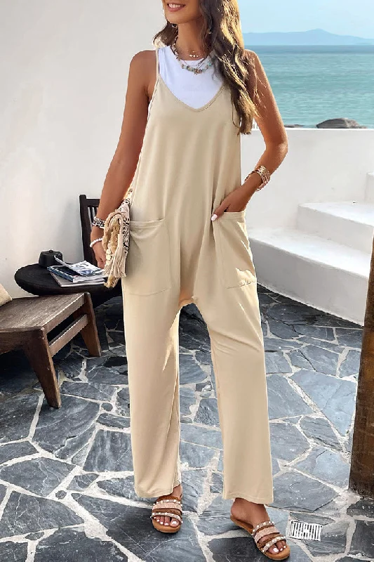 Zuri Stone Slouchy Jumpsuit