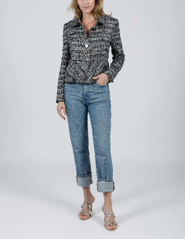 Price Drop Alert!MULTI LUREX TWEED JACKET