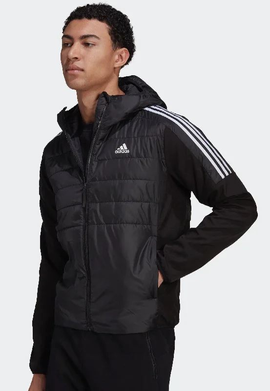 Get More, Spend Less – Shop Now!Adidas - Essentials Insulated Hooded Hybrid Black - Jacket