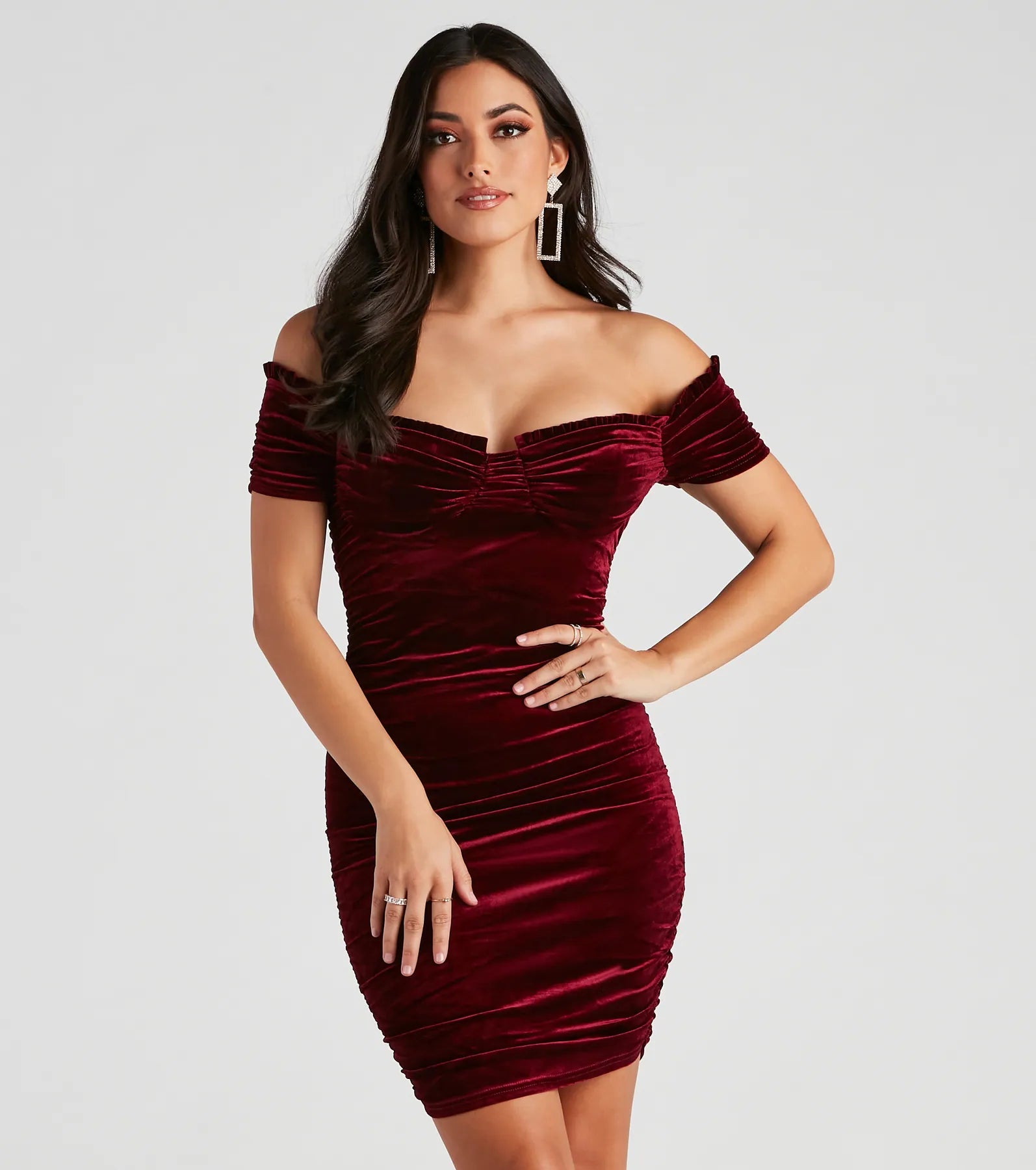 Get More, Spend Less – Shop Now!Celebrate All Night Velvet Dress