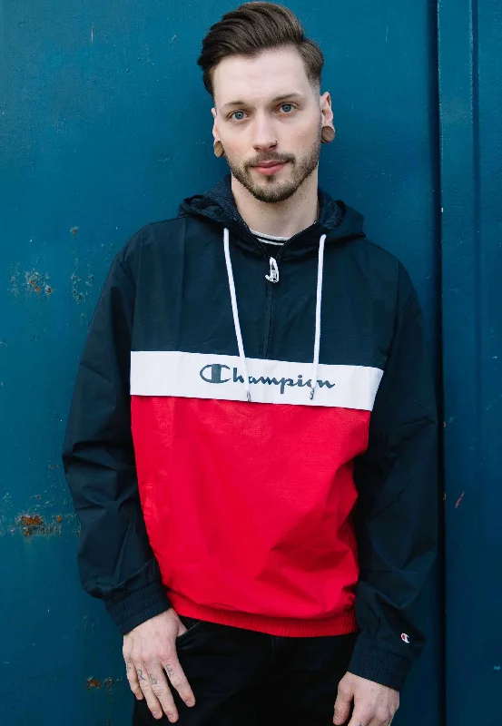 Find Your Perfect Deal Today!Champion - Halfzip Hooded HTR/NNY/WHT - Jacket