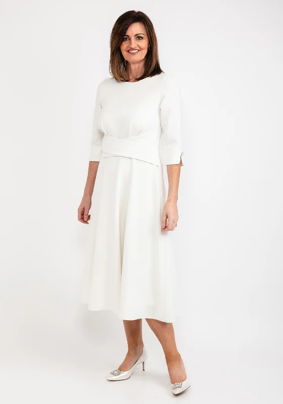 Upgrade for Less!Claudia C Klee A-Line Maxi Dress, White