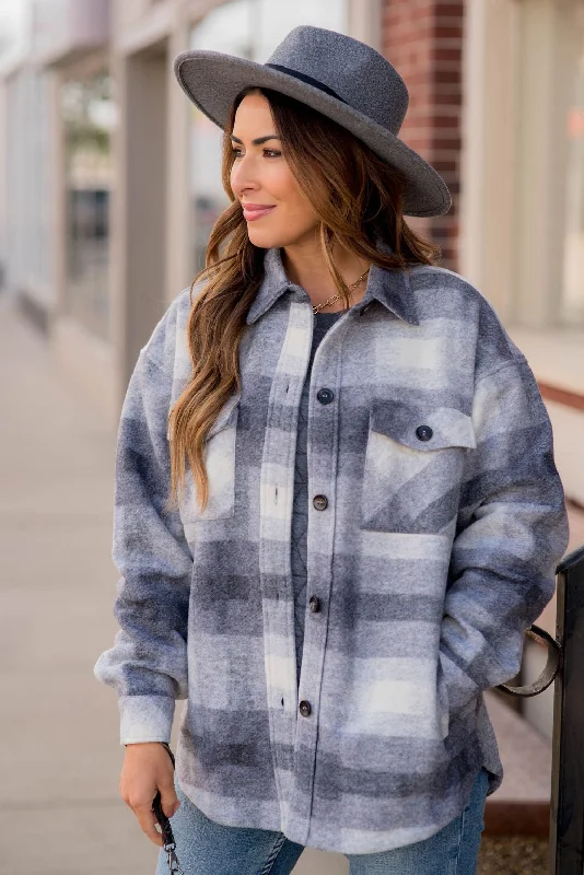 Don't Miss Out!Faded Away Shacket
