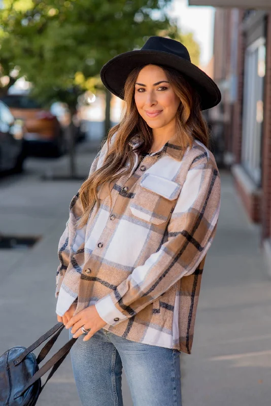 Time to Snag a Bargain!Autumn Plaid Shacket