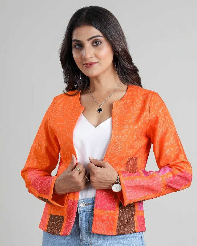 Limited-Time Price Drop!Flora's Fire: A Trendy Jacket That Makes a Statement