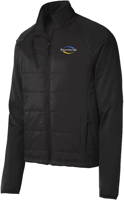 Get More for Less!Port Authority Hybrid Soft Shell Jacket