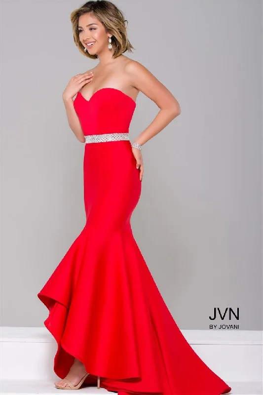 Shop Before It’s Gone!Jovani 41956 Strapless Formal Long Evening Dress