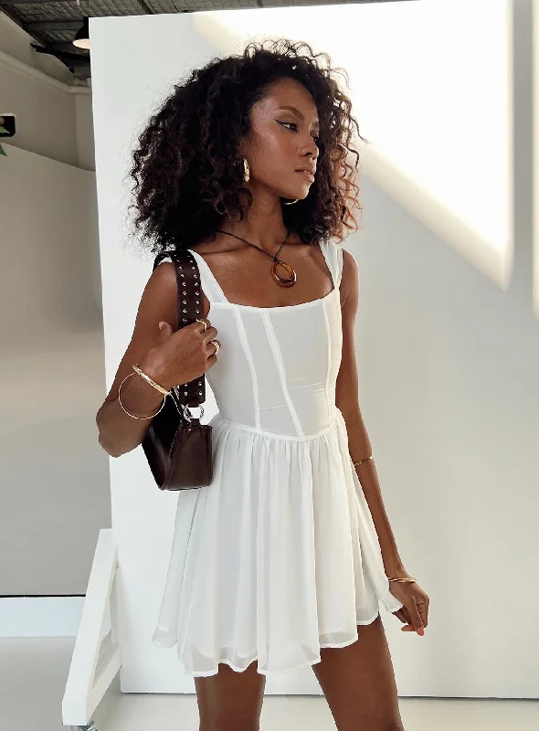 Instant Savings Await!Kameliah Mini Dress White