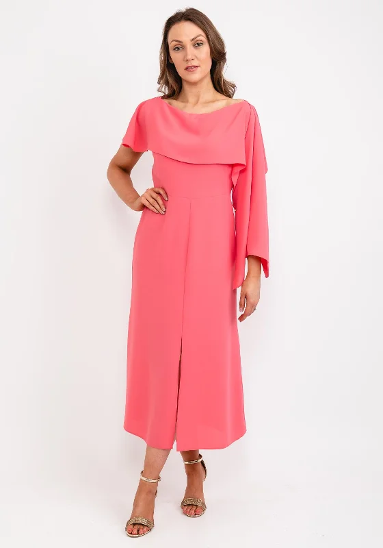 Hottest Discounts of the Year!Kameya Draped Sleeve Maxi Dress, Pink