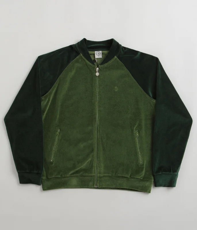Limited Time Offer!Polar Velour Ralph Jacket - Garden Green