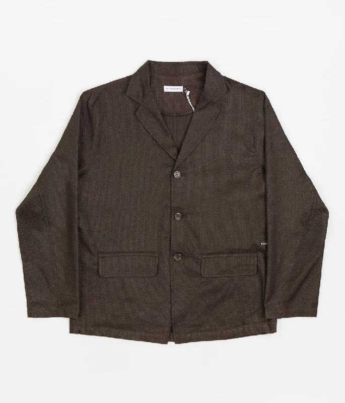 Mega Sale Happening Now!Pop Trading Company Hewitt Seersucker Suit Jacket - Delicioso