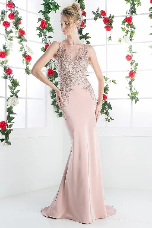 Buy One, Get One Free!Cinderella Divine CD8912 Prom Long Dress Sleeveless Evening Gown