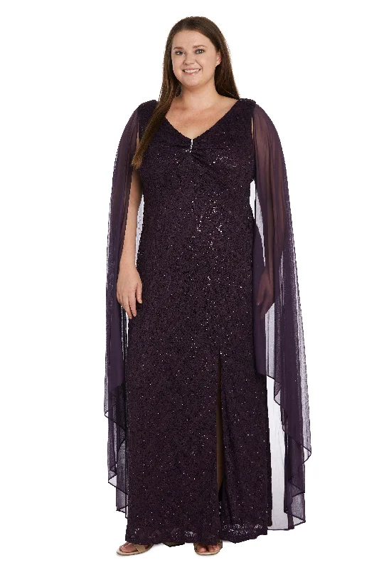 Shop Early, Save Big!R&M Richards 9663W Long Plus Size Formal Dress
