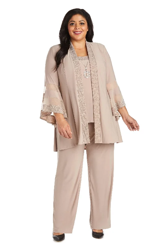Get It Before It’s Gone!R&M Richards 7241W Plus Size Formal Pant Suit Sale