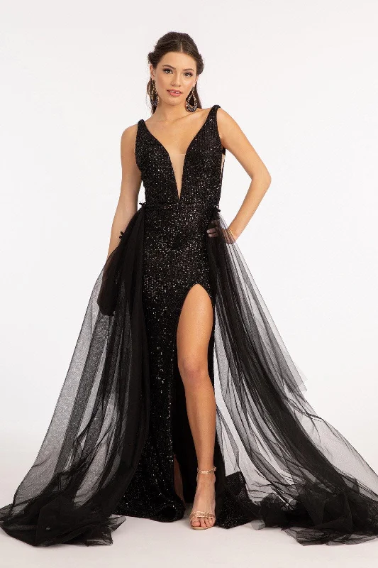 Massive Price Cuts!Sequined Sleeveless Long Evening Dress