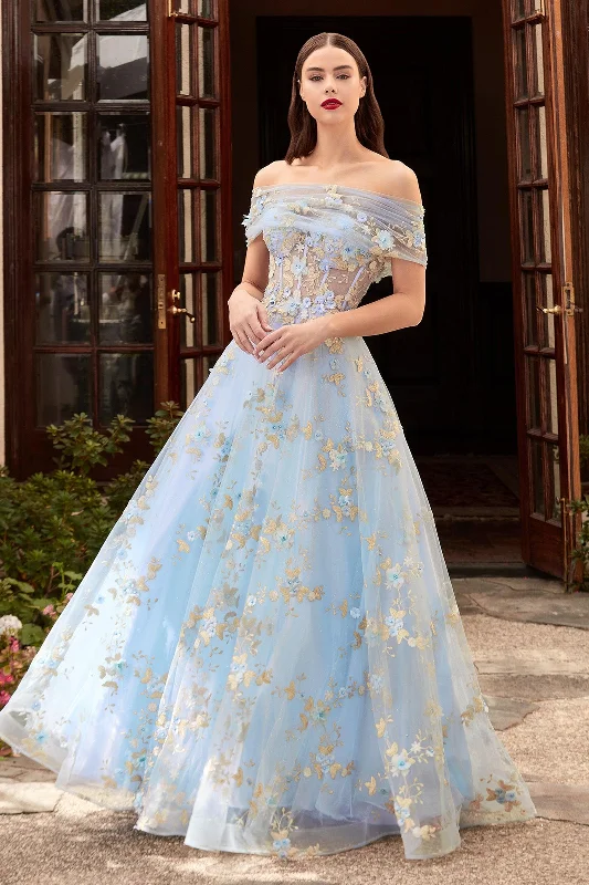 Amazing Prices You Can’t Resist!Cinderella Divine CD963 Strapless Long Prom Dress