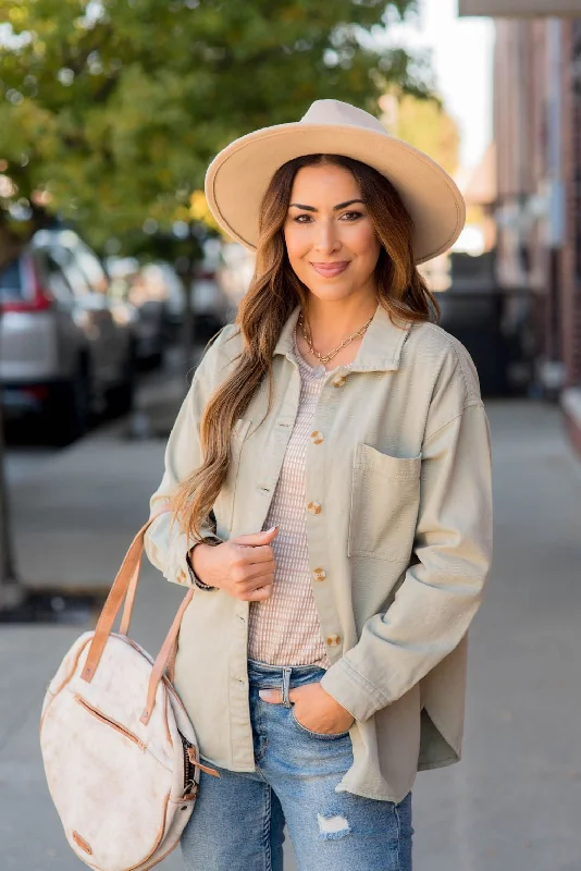 Must-Have Deals Inside!Neutral Basic Shacket