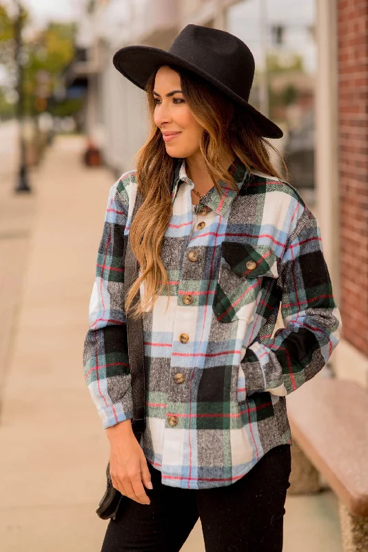 Find Your Perfect Deal Today!Cozy Vibes Plaid Shacket