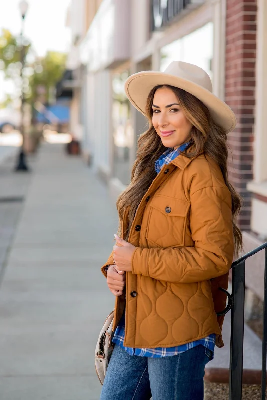 Everything Must Go!Stitched Accents Button Jacket