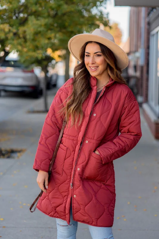 Hurry, Sale Ends Soon!Stitched Accents Tunic Jacket